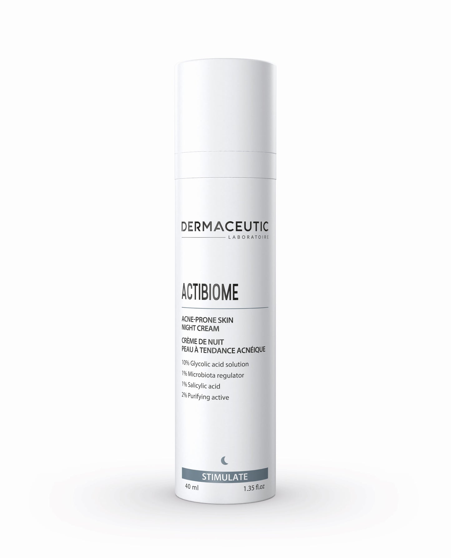 Dermaceutic Actibiome ночной крем для кожи, склонной к акне, 40 мл