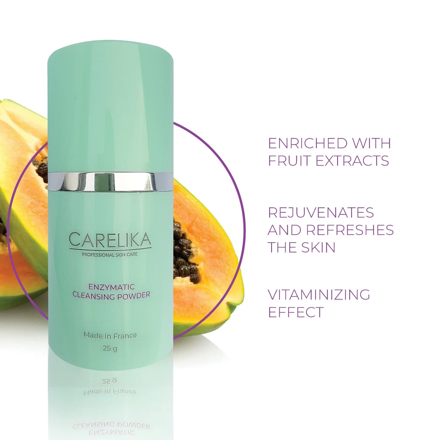 Enzymatic cleansing powder by CARELIKA 25 gr