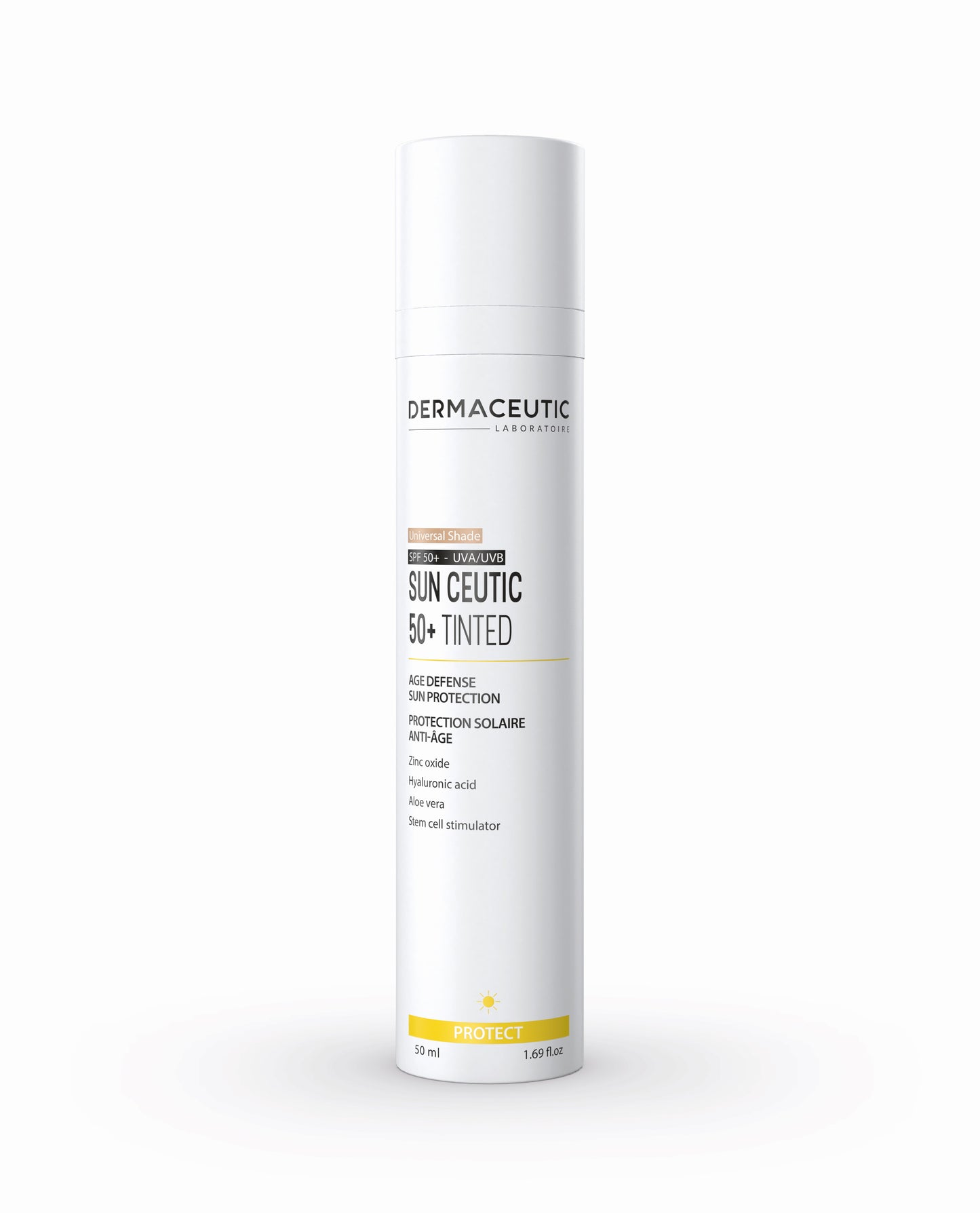 Dermaceutic Sun Ceutic 50+ Tinted Age Defense Sun Protection Универсальный оттенок 50 мл