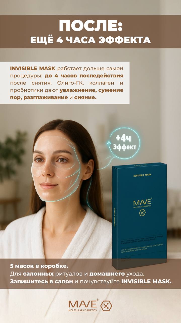 MAVE Invisible Mask (5 pcs)