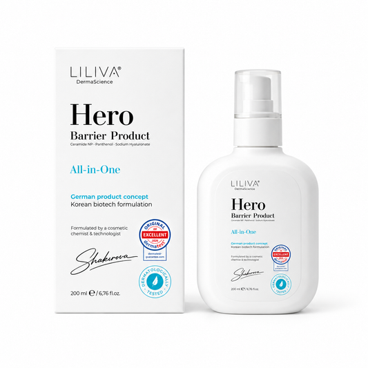 HERO BARRIER – Ikdienas barjeras kopšanas līdzeklis sejai un ķermenim, 200 ml