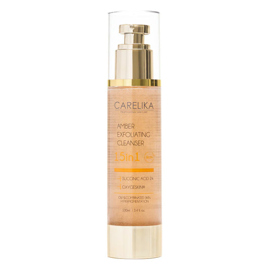 Amber exfoliating cleanser 15in1, by Carelika 100 ml